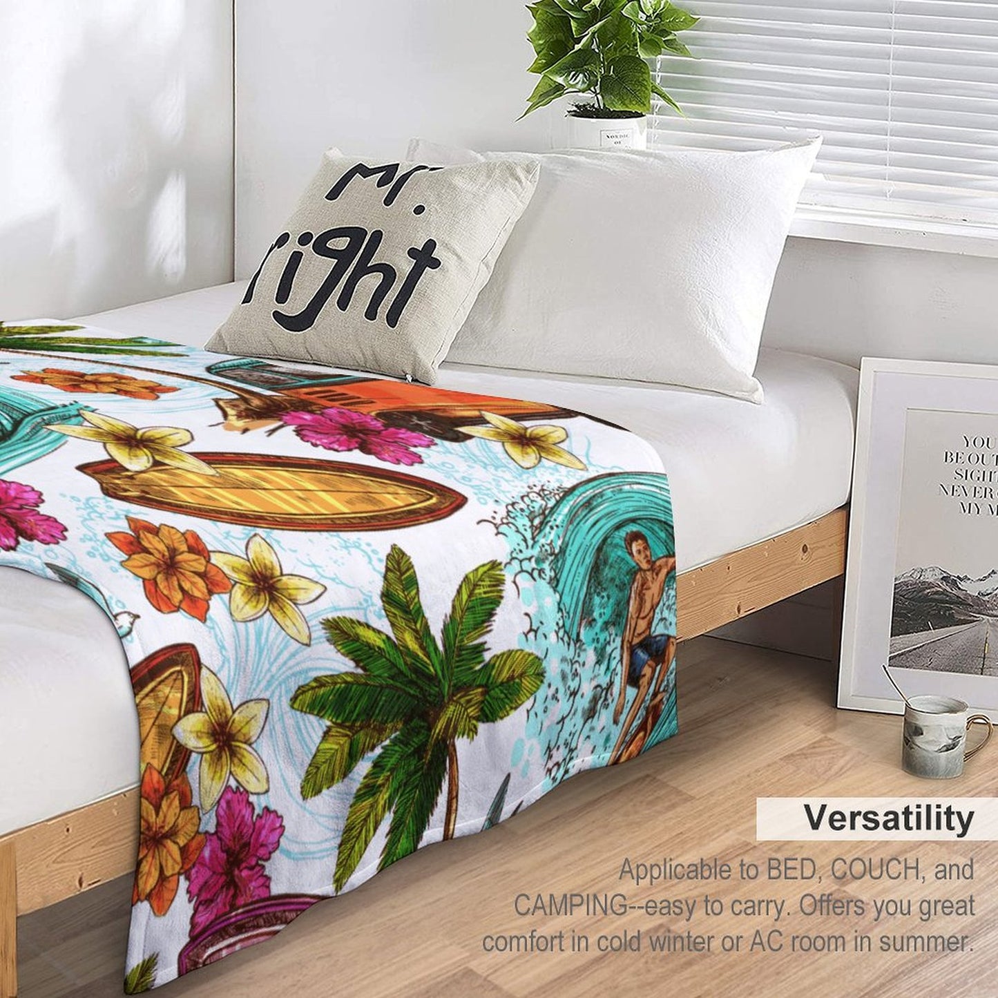 Coperta in Flanella Personalizzata 330g | Plaid Morbido Anti-Pilling | Idea Regalo