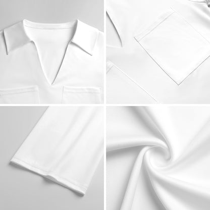 Abito Donna Scollo a V Personalizzabile | Vestito Elegante da Giorno