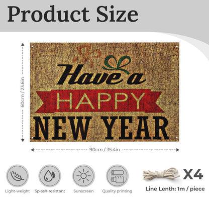 Striscione Personalizzato da Esterno con 4 Occhielli | Il Tuo Manifesto