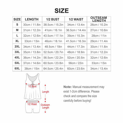 Tankini Donna Personalizzato Coulisse | Set Bagno 2 Pezzi S-6XL