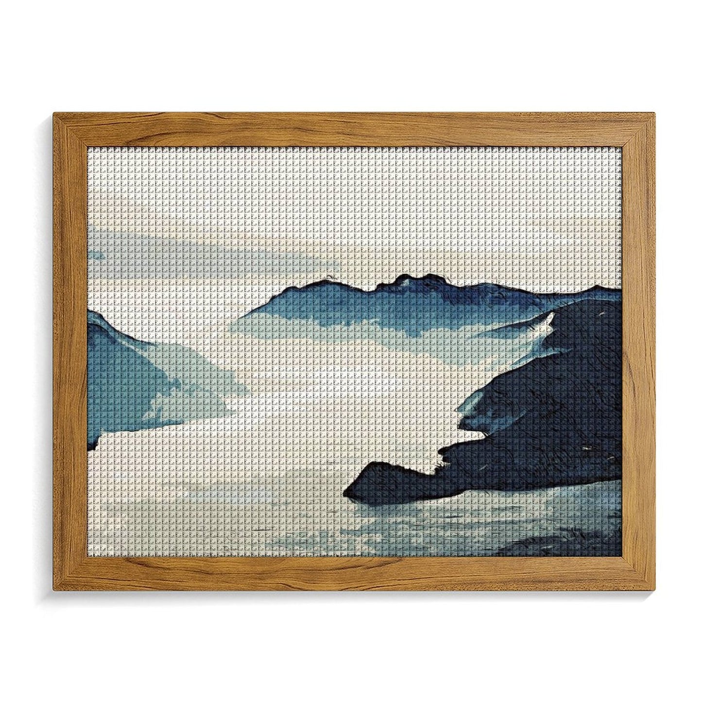 Diamond Painting su Telaio con Diamanti Quadrati | Restaura i Tuoi Ricordi