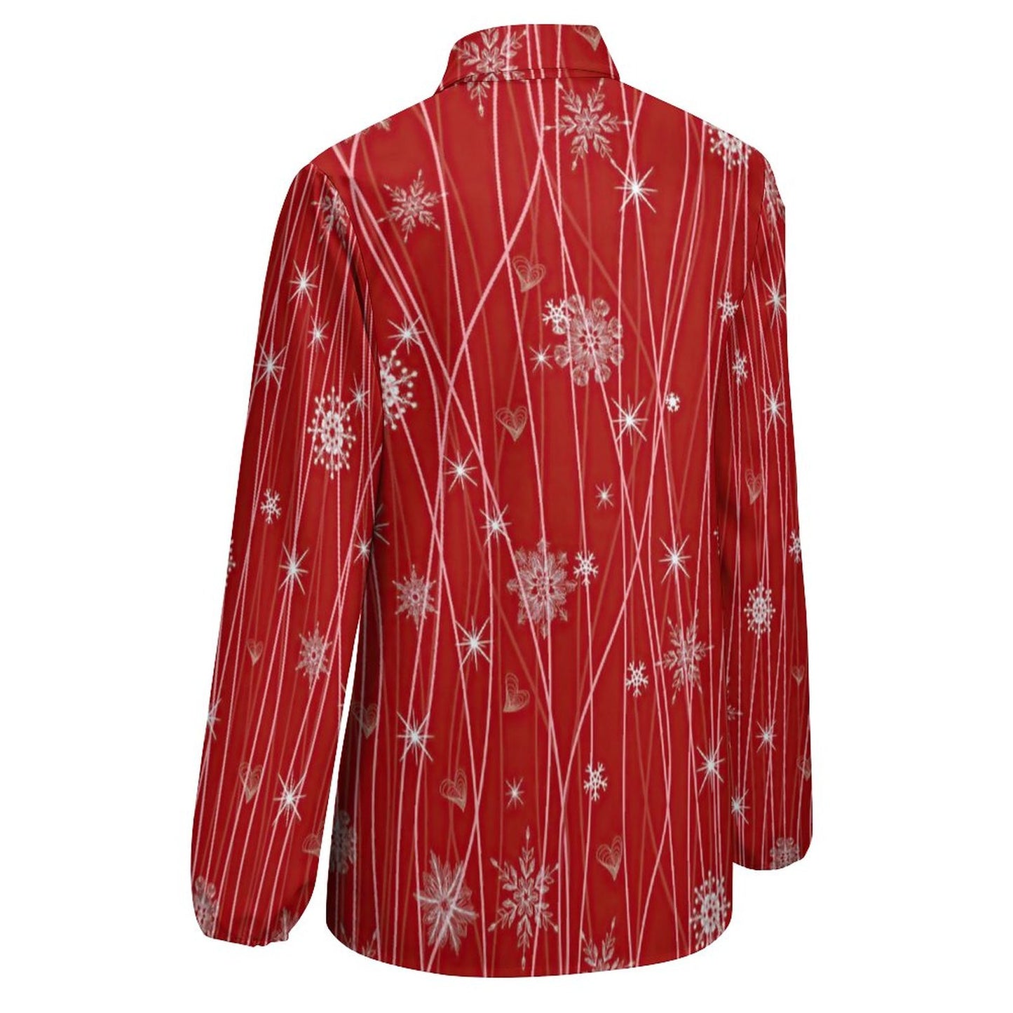 Blusa Vintage Scollo a V | Maniche a Lanterna & Polsini Elastici (S-3XL)