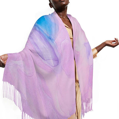 Sciarpa in Finto Cashmere Personalizzata | La Tua Opera d'Arte da Indossare