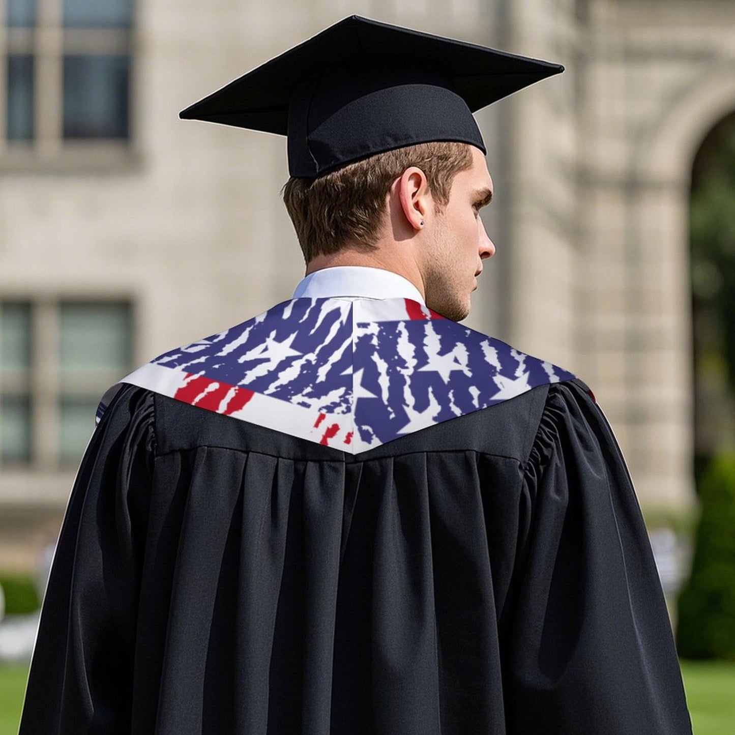 Stola da Cerimonia a V Personalizzata | Simbolo di Onore e Appartenenza