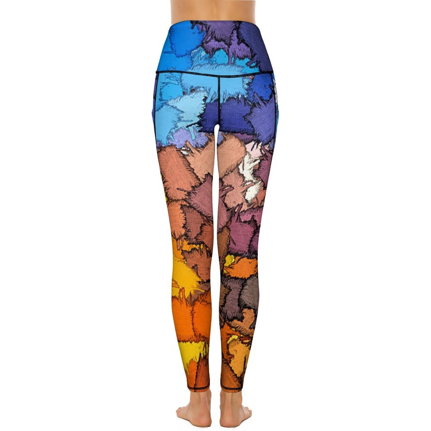 Pantaloni Yoga Alta Qualità con Doppie Tasche | Leggings Personalizzati Donna