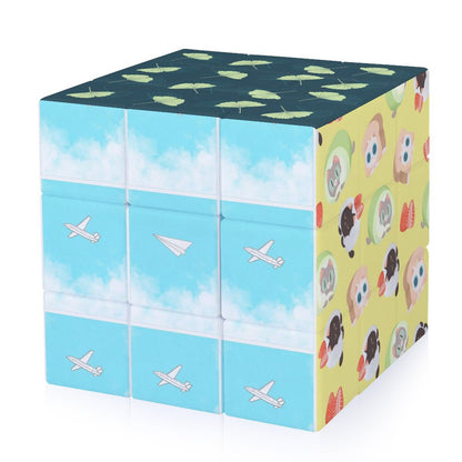 Cubo di Rubik 3x3 Personalizzato Foto UV | Speed Cube Stampa Custom ABS