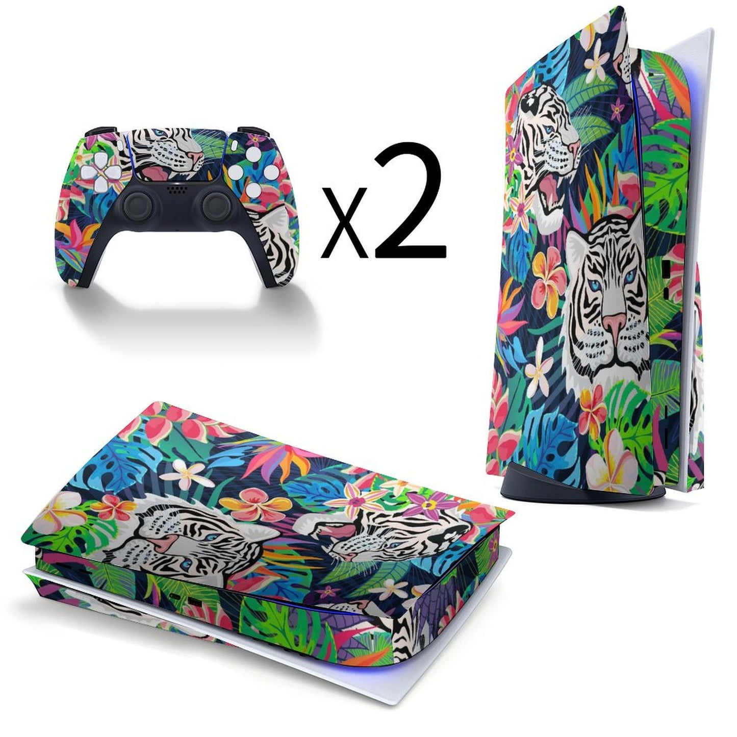 Skin PS5 Personalizzata (Versione Disco) | Adesiva per Console e Controller