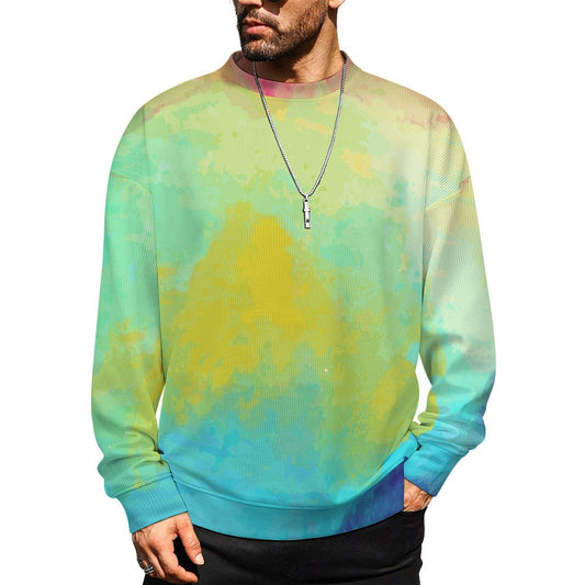 Felpa Girocollo Uomo Personalizzata | Stile Drop-Shoulder Moderno