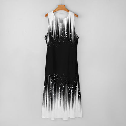 Abito Lungo Personalizzato | Vestito Maxi Senza Maniche Estivo Donna