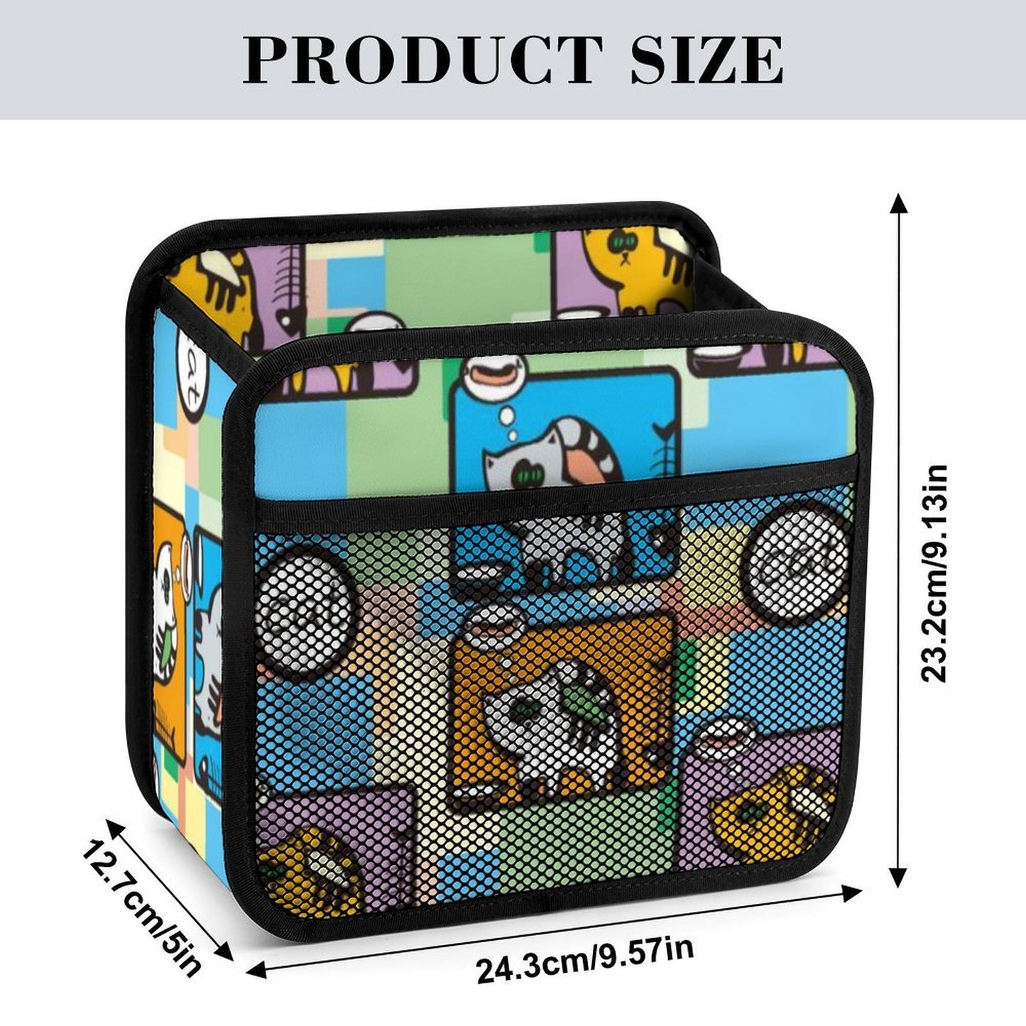 Organizer Sedile Auto Personalizzato | Portaoggetti in Ecopelle PU
