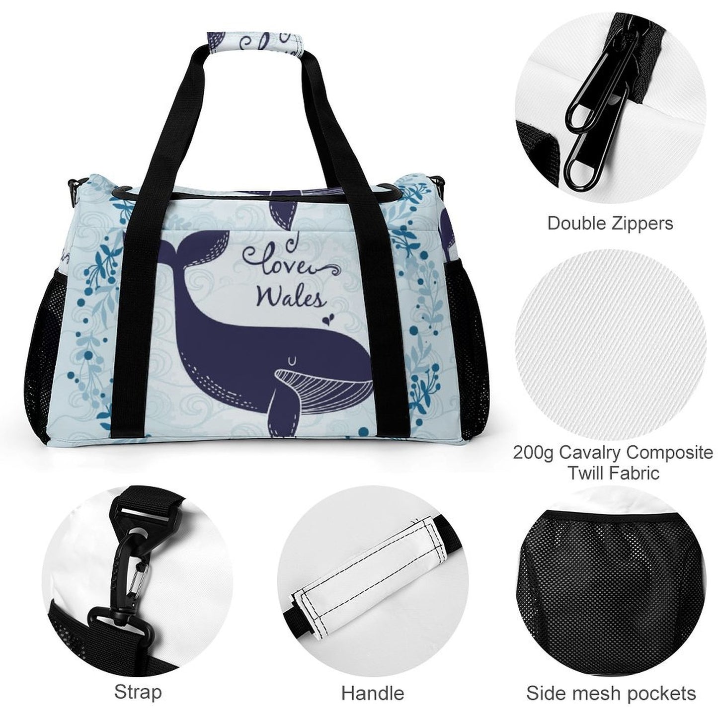 Borsone da Viaggio Personalizzato | Stile Duffle Bag con la Tua Foto