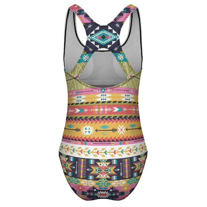 Costume Intero Donna Personalizzato | Tessuto Swimwear | Stampa Unica Sexy