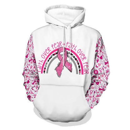 Felpa French Terry Premium con Cappuccio | Hoodie Oversize Stampa Totale