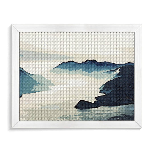 Diamond Painting su Telaio con Diamanti Quadrati | Restaura i Tuoi Ricordi