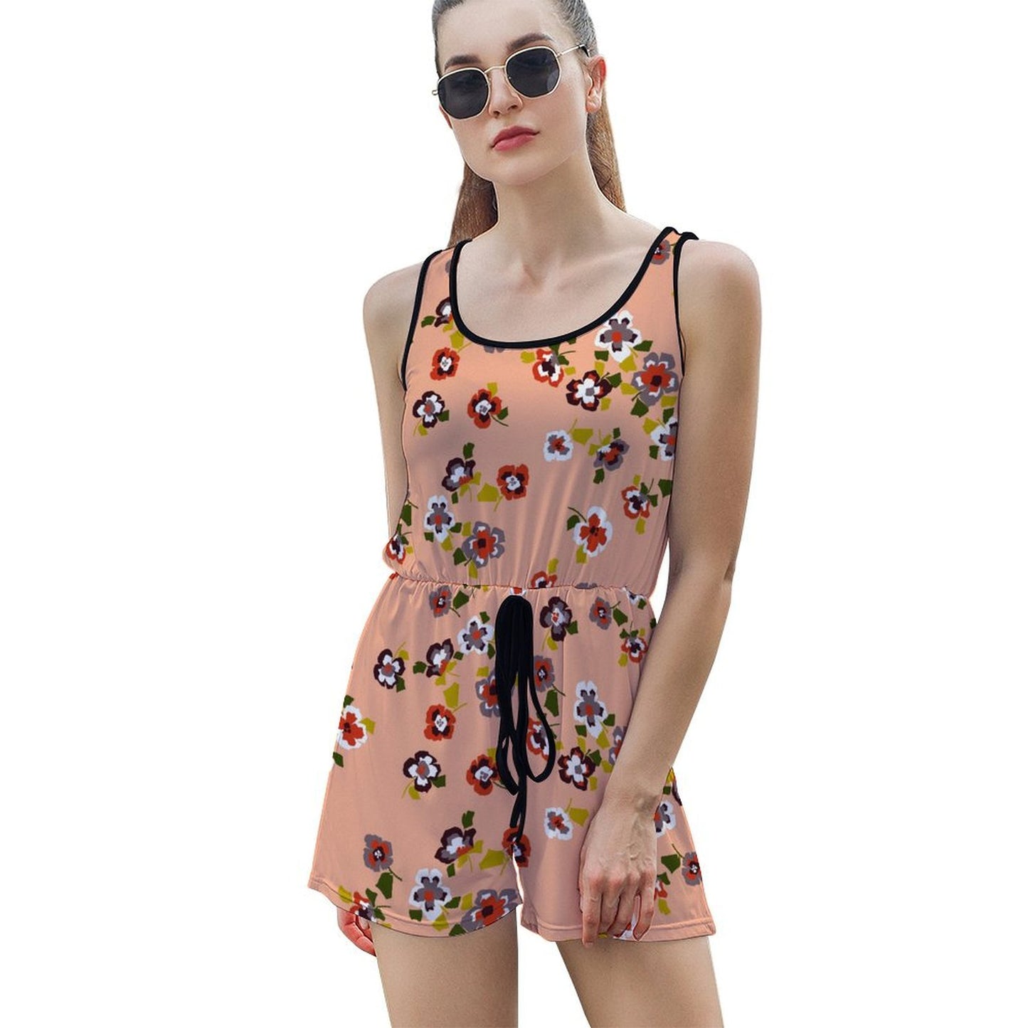 Tutina Corta Personalizzata Donna | Jumpsuit Estiva con Laccetto