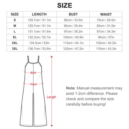 Tuta Intera Donna Oversize | Salopette Morbida Spalline Sottili