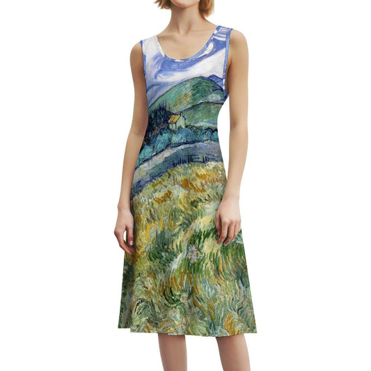 Abito Lungo Personalizzato Donna | Vestito Estivo con Foto | Idea Regalo