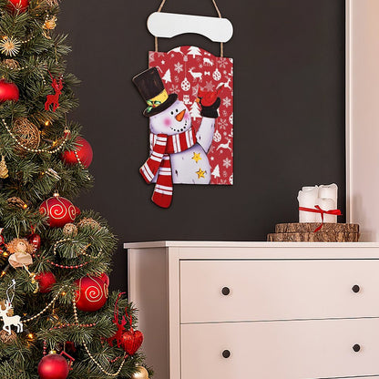 Quadro Natalizio in Legno da Parete | Il Tuo Sorriso d'Inverno