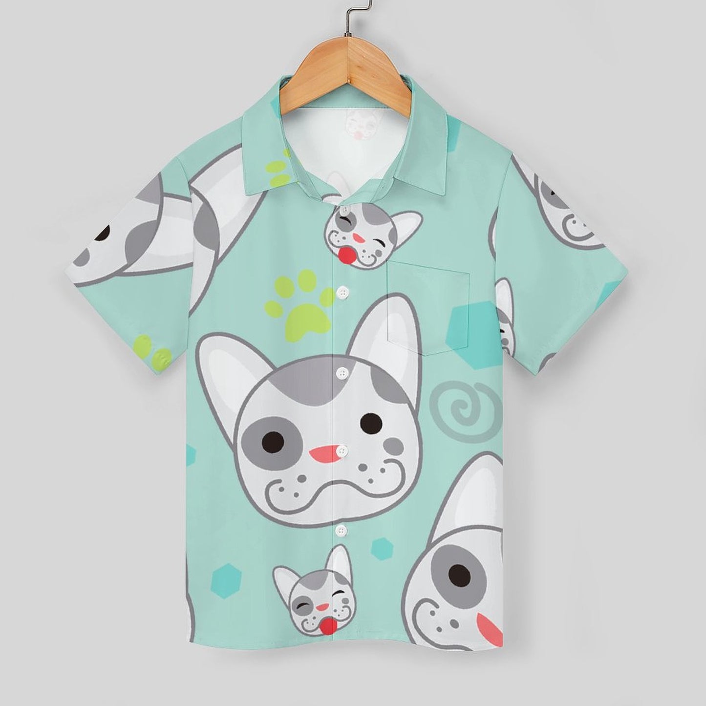 Camicia Bambino Personalizzata Maniche Corte | Stampa Foto su Camicia