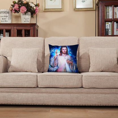 Federe Cuscini Personalizzate Double-Face | Poliestere HD | Zip Invisibile