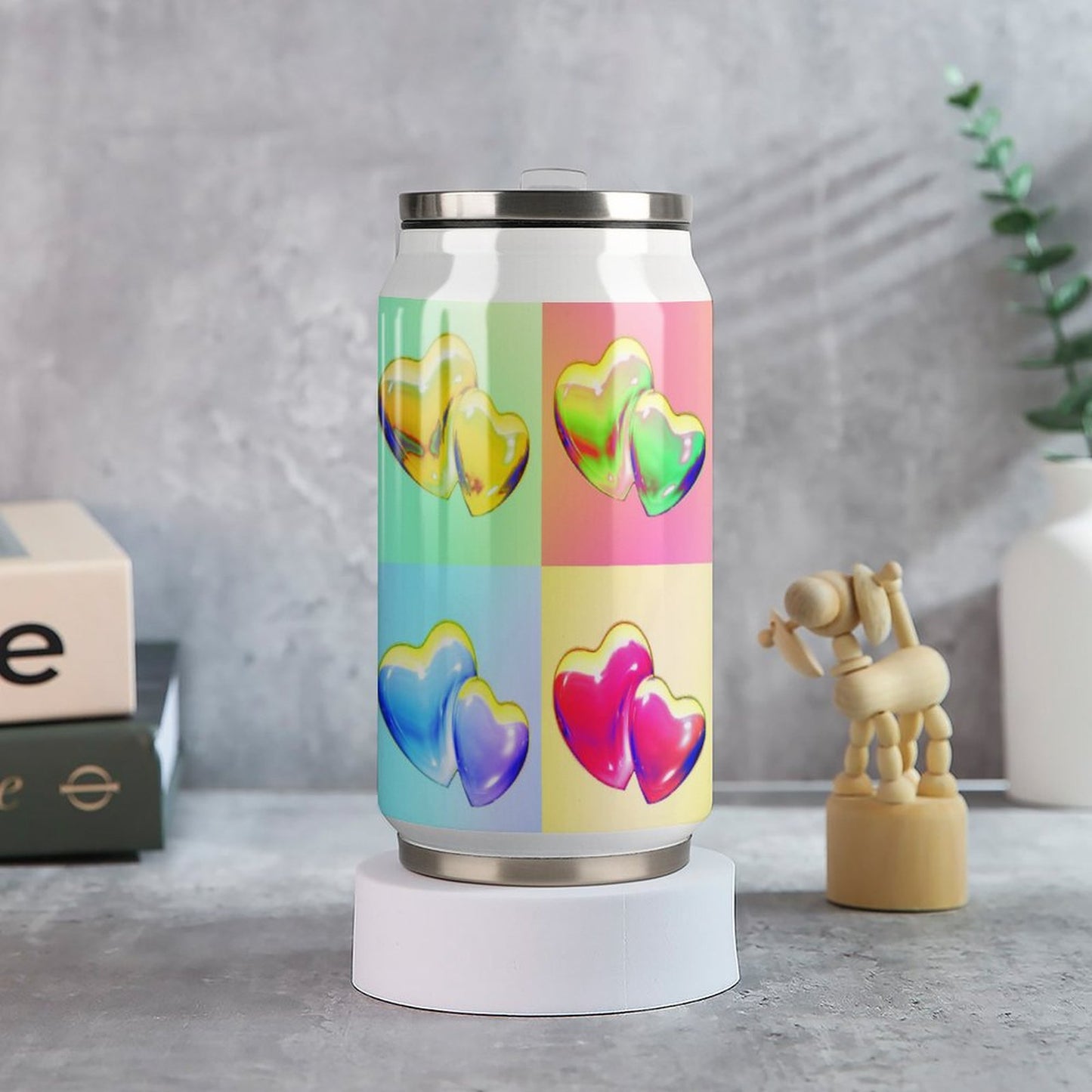 Bicchiere Termico Personalizzato | Tazza in Acciaio Inox con Stampa