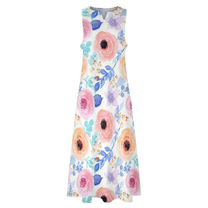 Abito Maxi Senza Maniche Personalizzato | Slancia la Figura e lo Stile