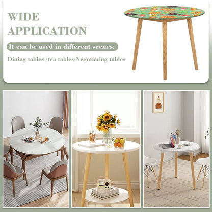 Copritavolo Rotondo Elasticizzato Personalizzato | Aderenza Perfetta