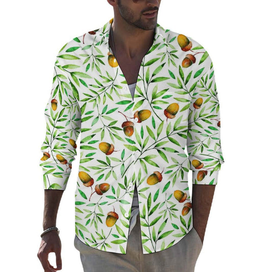 Camicia Uomo Cotone Manica Lunga Colletto Classico Personalizzabile