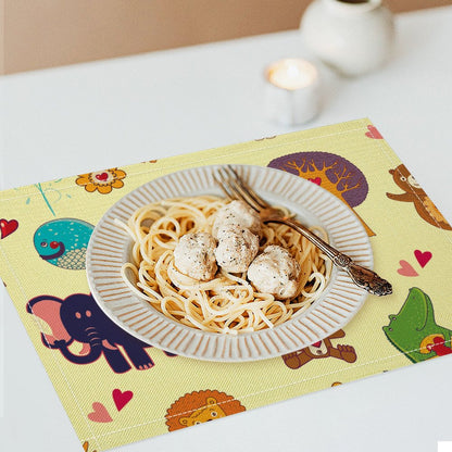 Tovagliette Americane in Lino Personalizzate | Eleganza Naturale a Tavola