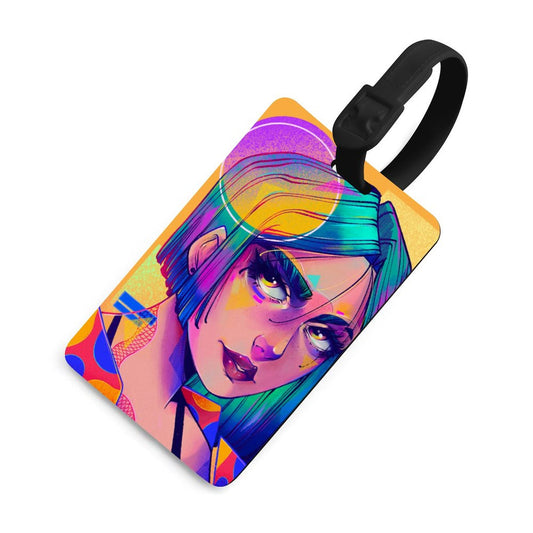 Targhetta Bagaglio TPU Personalizzata | Etichetta Valigia Flessibile