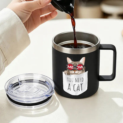 Tazza Termica Personalizzabile in Acciaio Inox 12oz Doppia Parete
