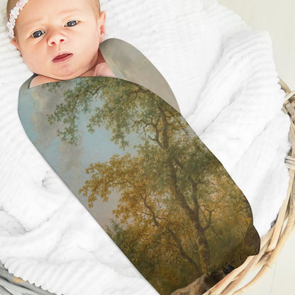 Copertina Neonato Rotonda Personalizzata | Tappeto Gioco Morbido con Foto