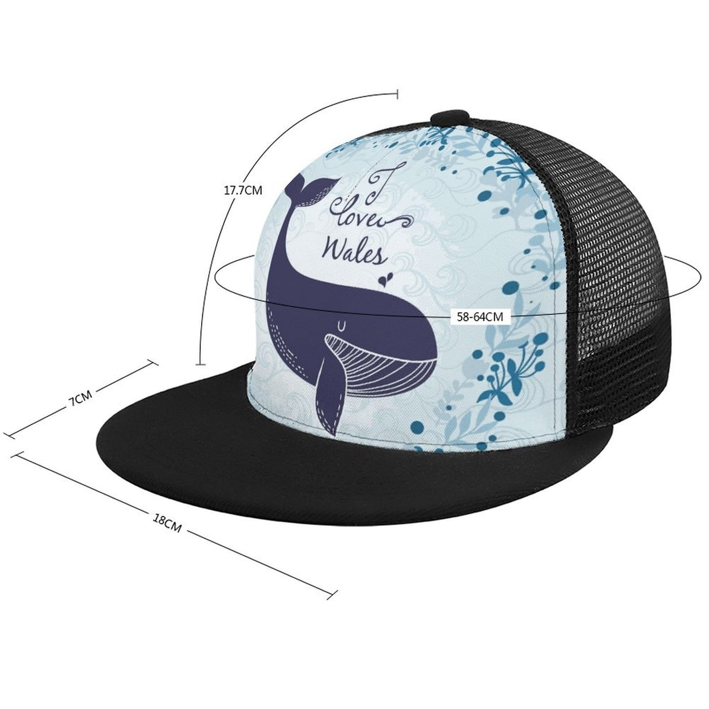 Cappellino Trucker Personalizzato con Visiera Piatta | Stampa Logo