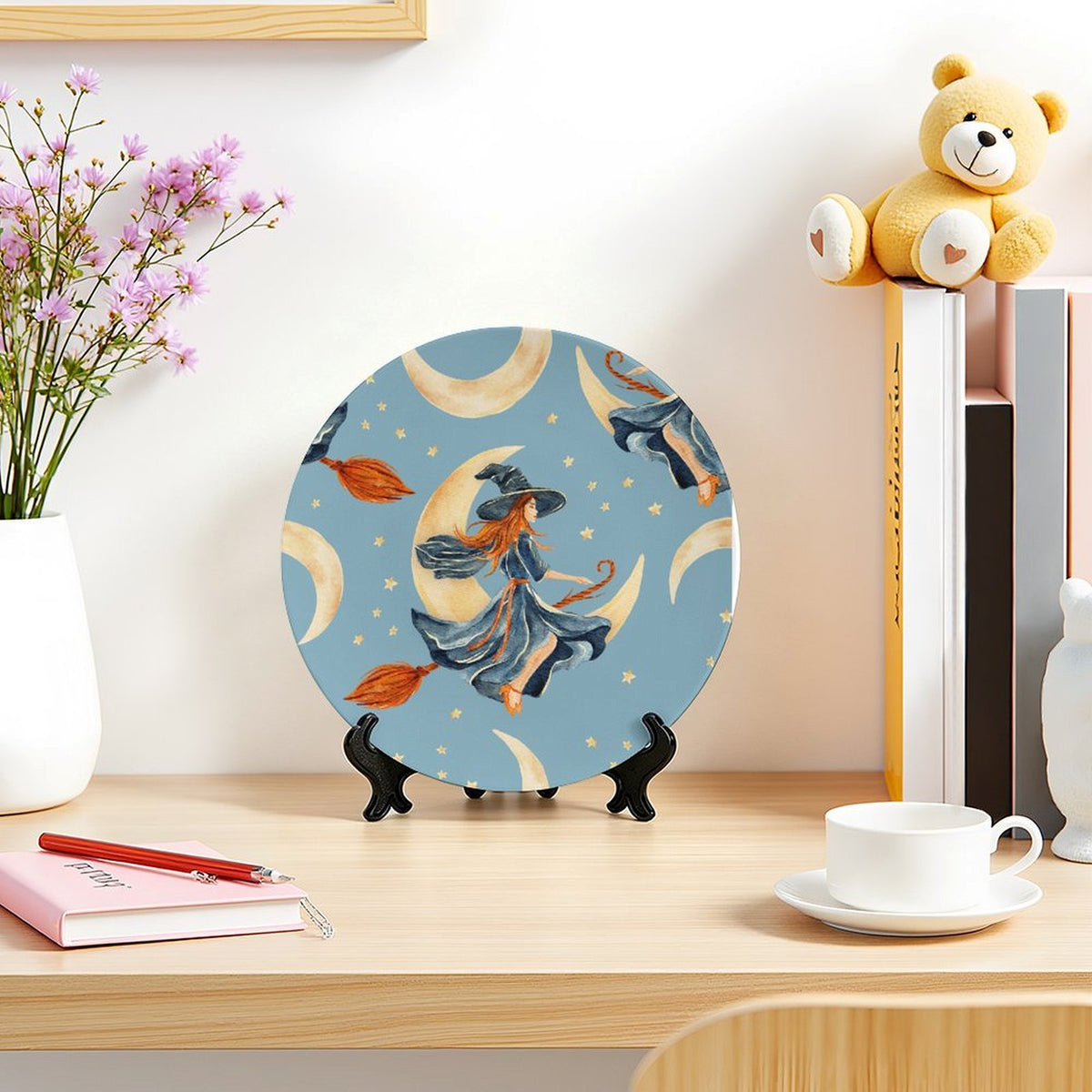 Piatto Decorativo Personalizzabile con Foto - Leggero e Versatile per Casa e Ufficio