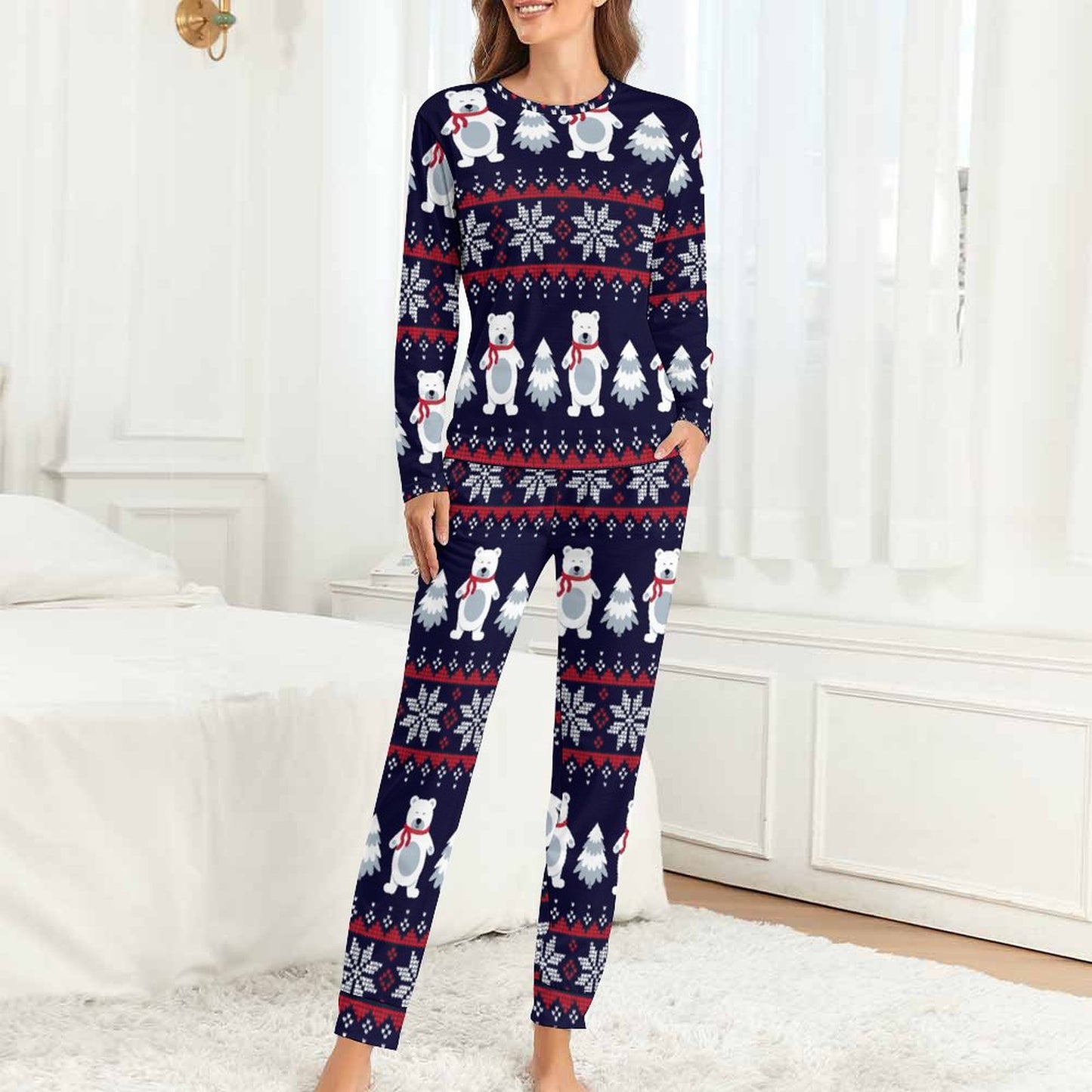 Set Lounge Donna con Tasche | Pigiama "Sleep-to-Street" (XS-6XL)