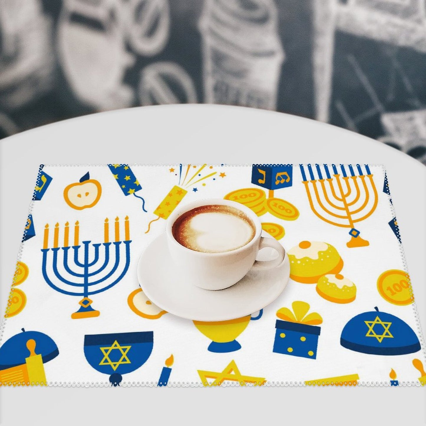 Set 6 Tovagliette Personalizzate per Famiglia | Ognuno con la Sua Foto!