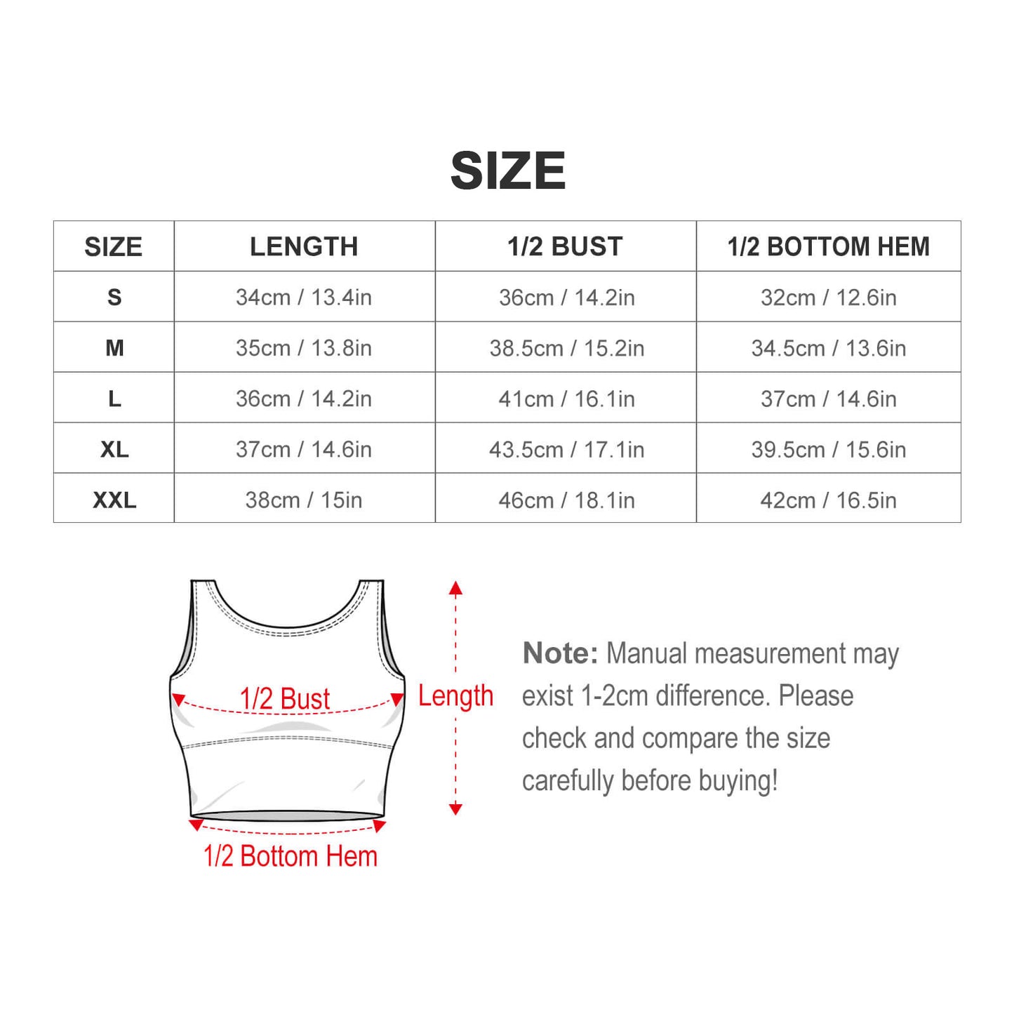 Reggiseno Sportivo Personalizzato | Senza Ferretto & Crop Top