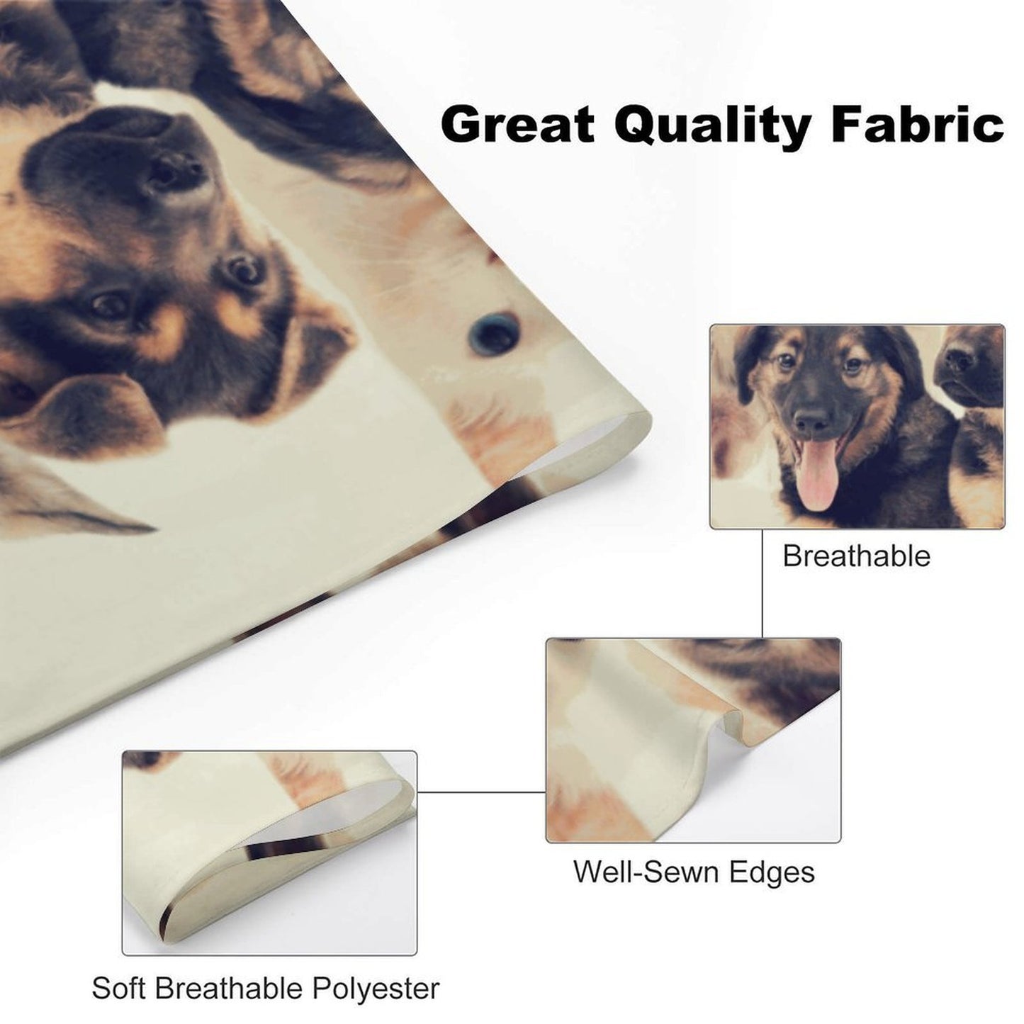 Bandana Triangolare per Animali in Poliestere Personalizzata