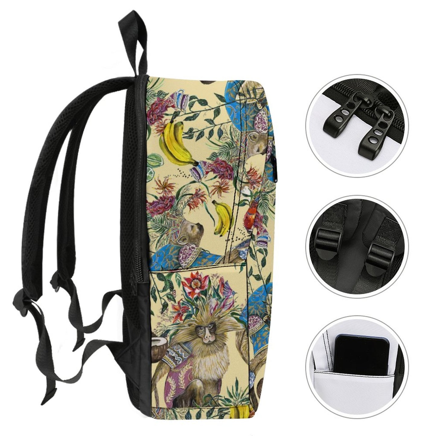 Zaino Ergonomico Personalizzato | 300D Waterproof | Comfort & Stile