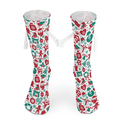 Calze Magnetiche Personalizzate che si Tengono per Mano | Regalo Unico