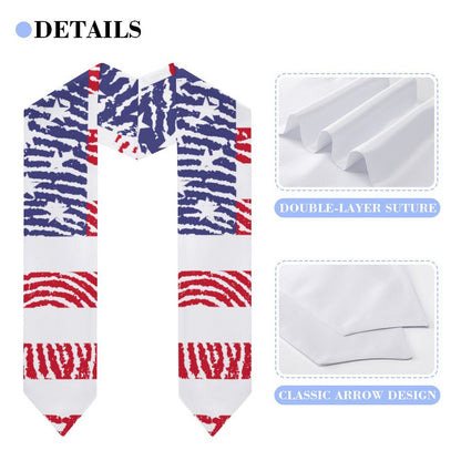 Stola da Cerimonia a V Personalizzata | Simbolo di Onore e Appartenenza