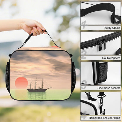 Borsa Pranzo Termica Personalizzata Grande Capacità | Lunch Bag con Foto