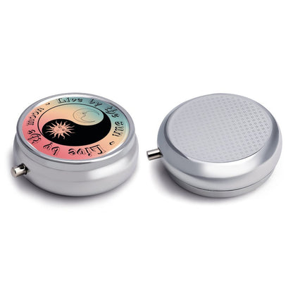 Portapillole Rotondo Personalizzato | Mini Contenitore da Viaggio