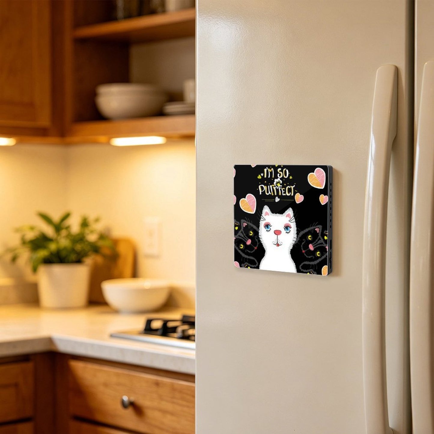 Magnete musicale in acrilico personalizzato con Bluetooth e memoria integrata